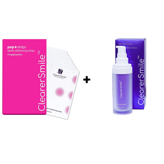 ClearerSmile™ - Whitening Bundle (Toothpaste + Strips)